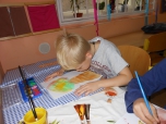 VV - foukaná technika, podzimní strom